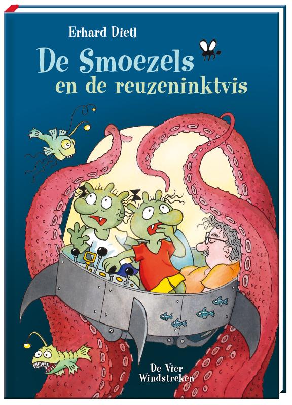 Omslag van De Smoezels en de reuzeninktvis