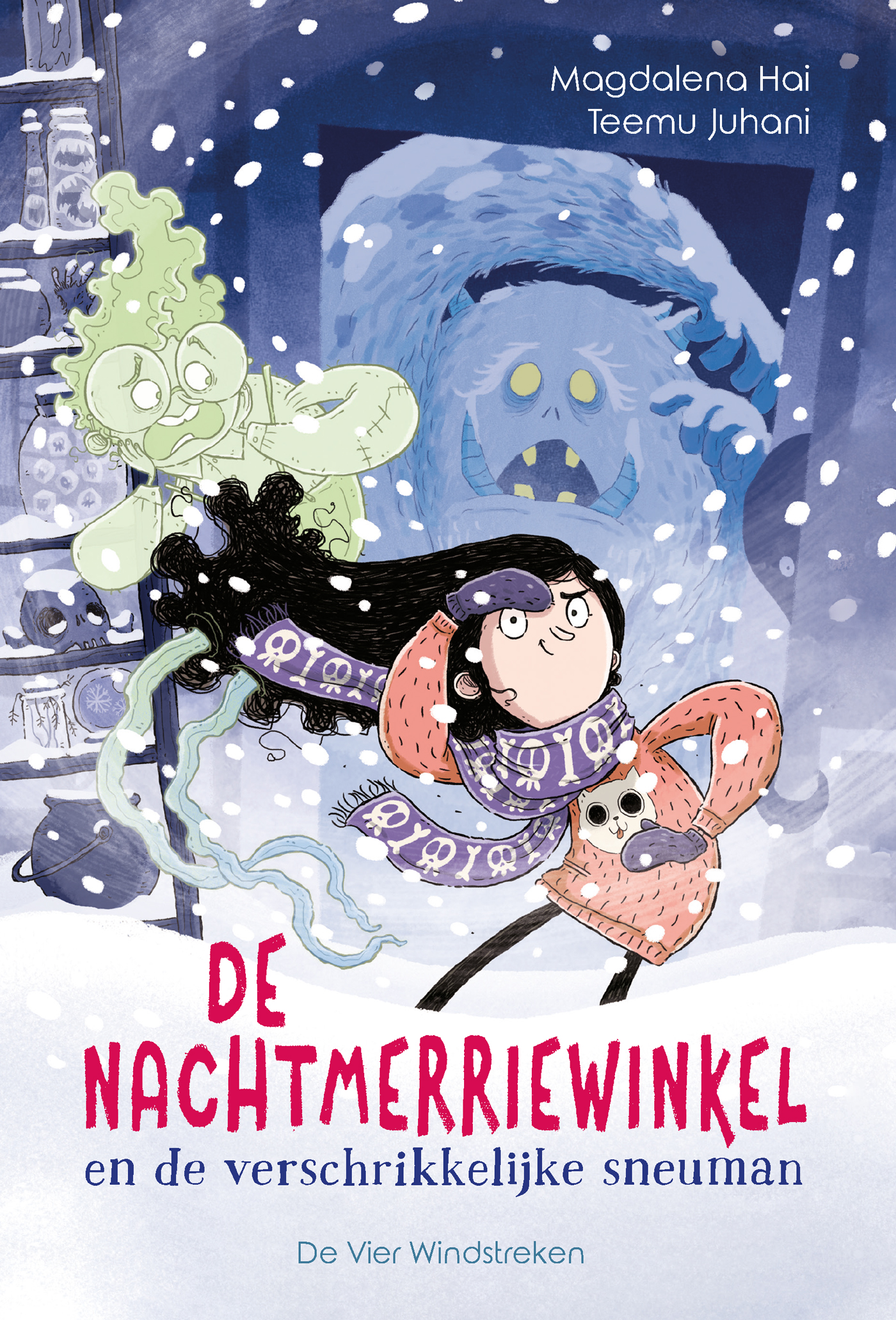 Omslag van De Nachtmerriewinkel en de verschrikkelijke sneuman