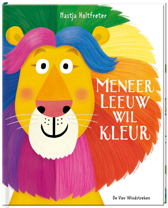 Omslag van Meneer Leeuw wil kleur