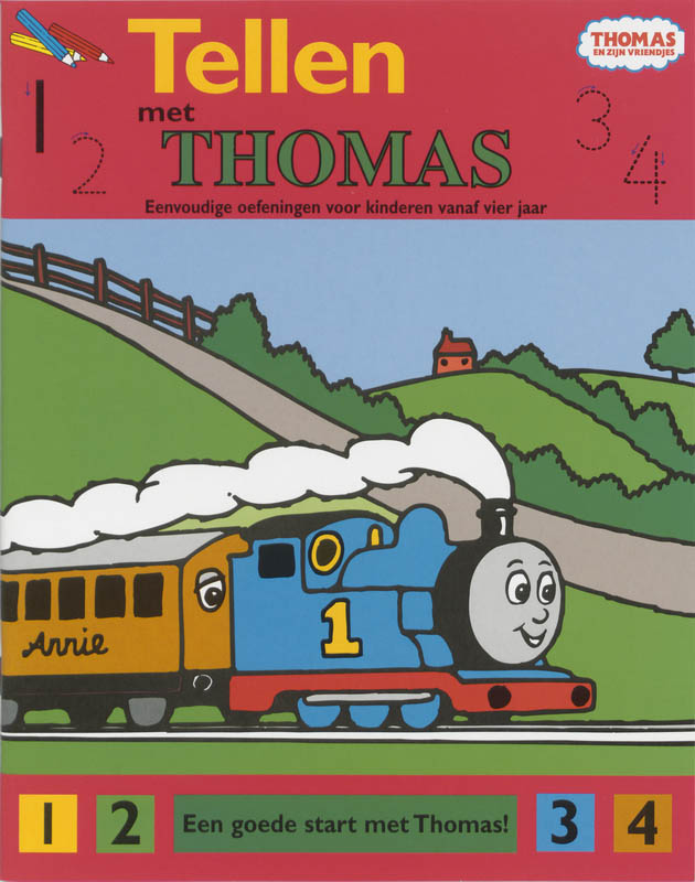 Omslag van Tellen met Thomas