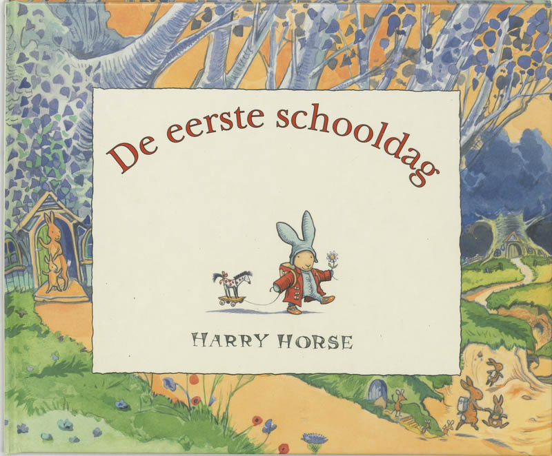 Omslag van De eerste schooldag