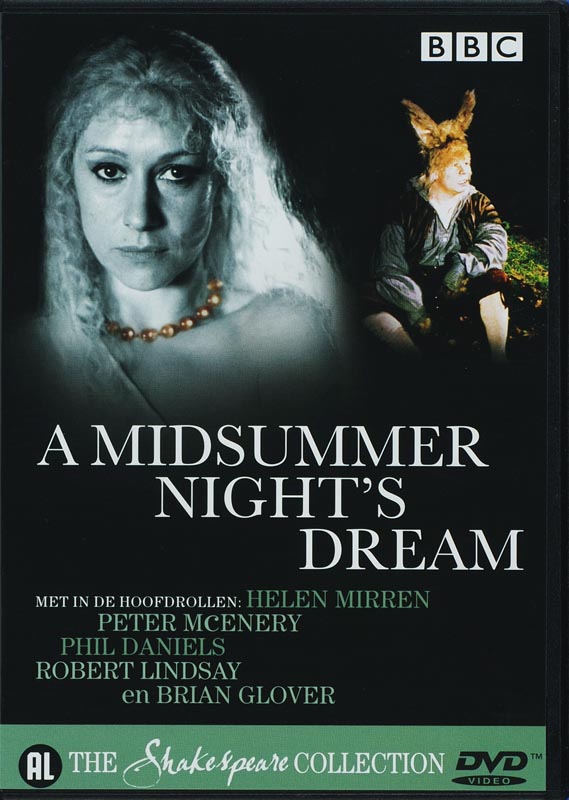 Omslag van A Midsummers night dream