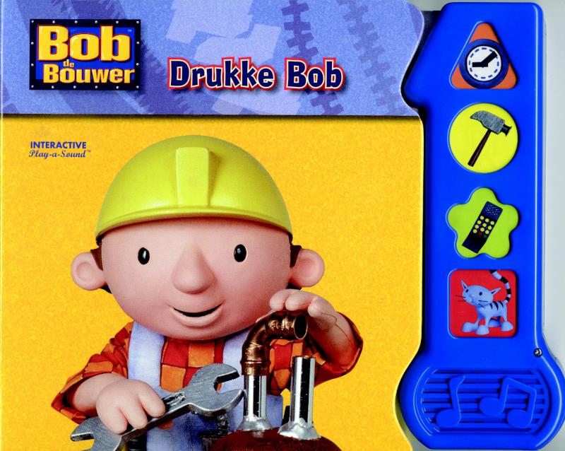 Omslag van Drukke Bob geluidenboek
