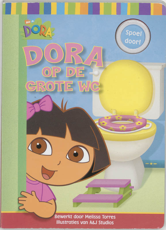 Omslag van Dora op de grote wc