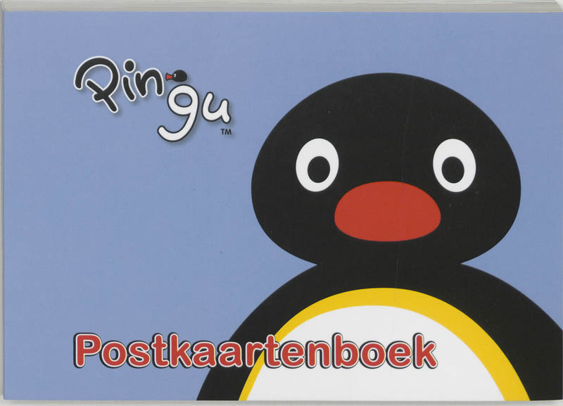 Omslag van Pingu postkaartenboek
