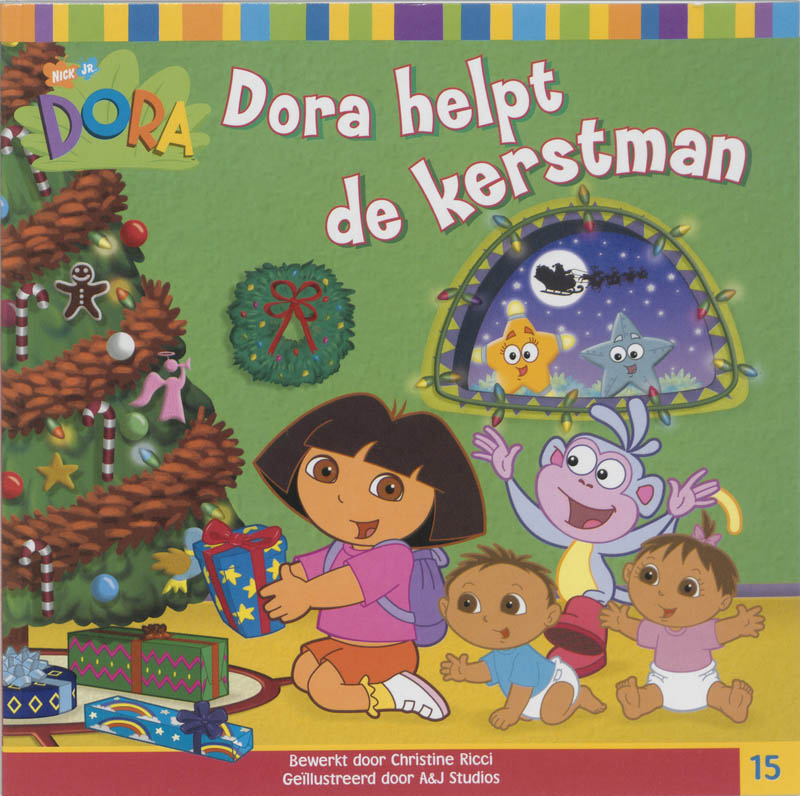 Omslag van Dora helpt de kerstman