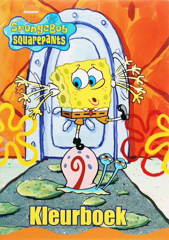 Omslag van SpongeBob kleurboek