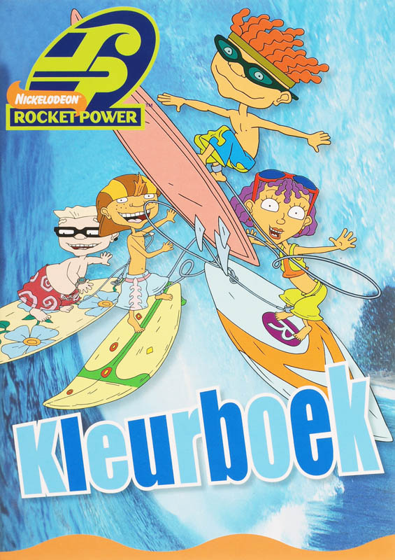 Omslag van Rocket Power kleurboek
