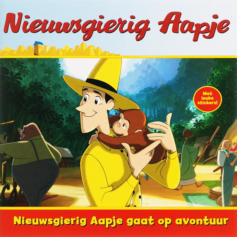 Omslag van Nieuwsgierig aapje gaat op avontuur