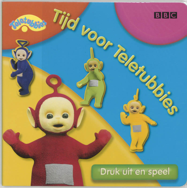 Omslag van Tijd voor Teletubbies puzzelboek