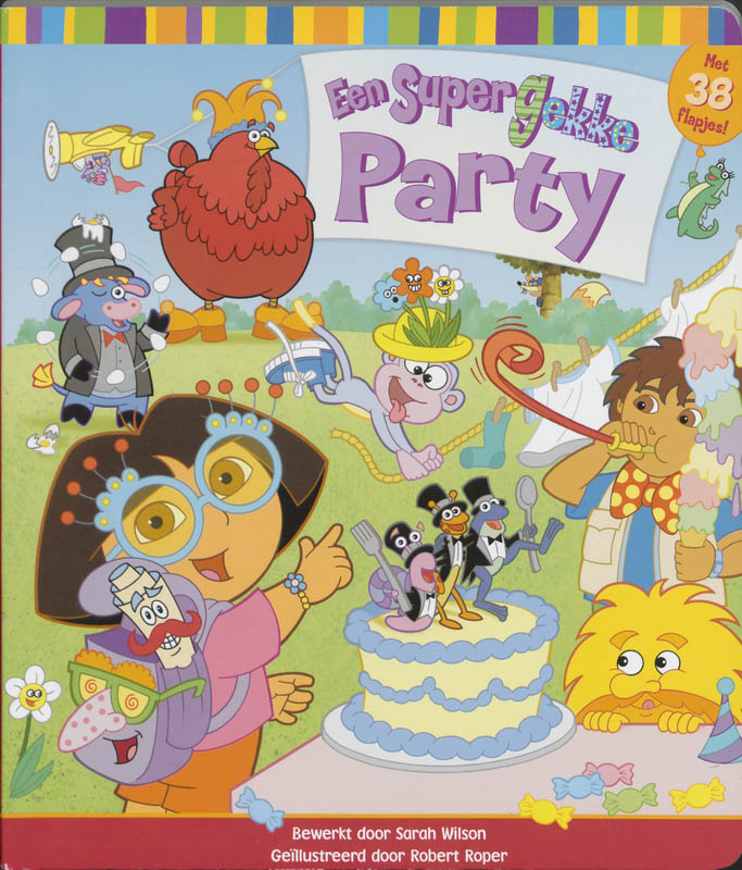Omslag van Een supergekke party
