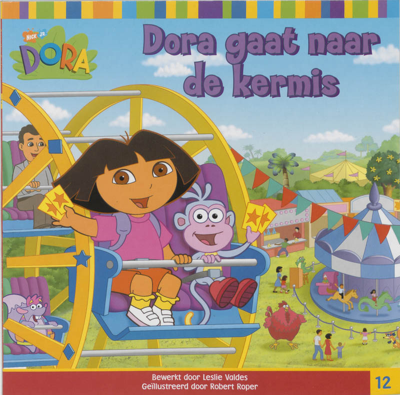 Omslag van Dora gaat naar de kermis