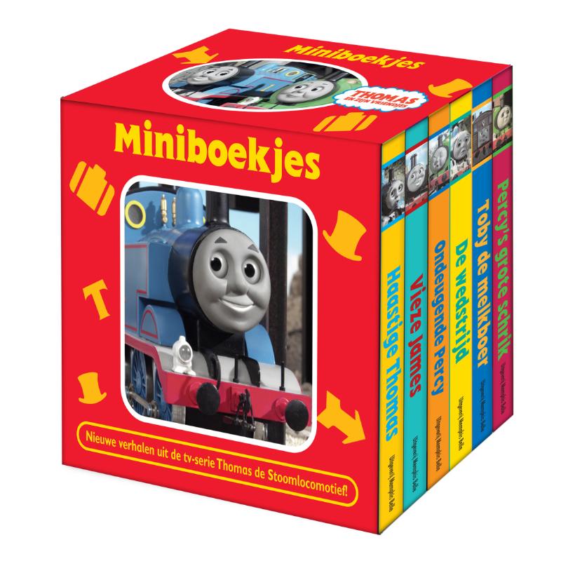 Omslag van Thomas de stoomlocomotief Miniboekjes