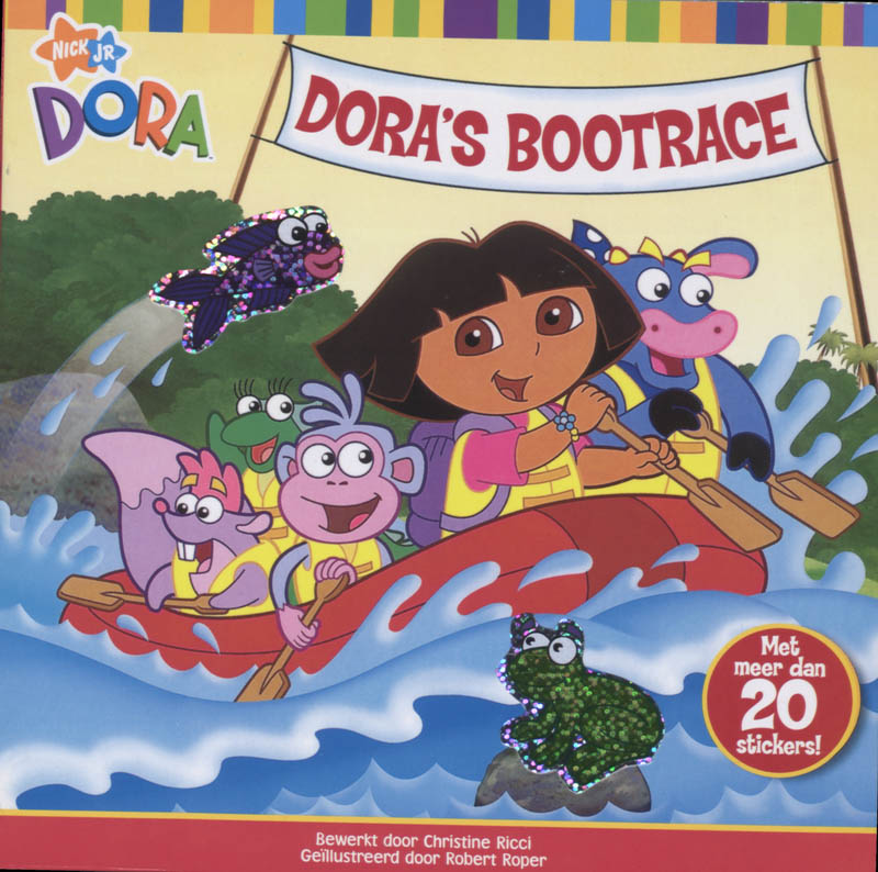 Omslag van Dora's Bootrace