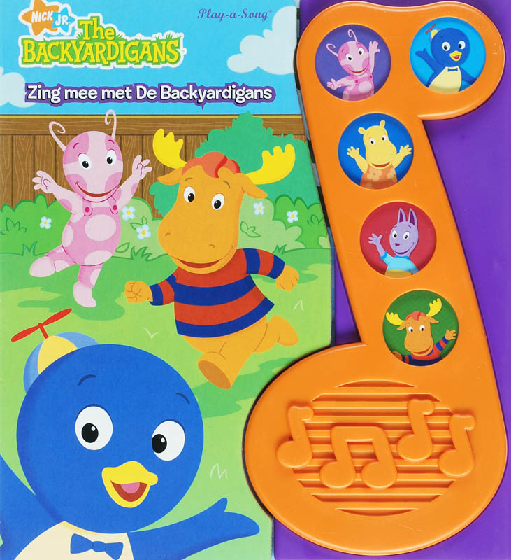 Omslag van Zing mee met de Backyardigans