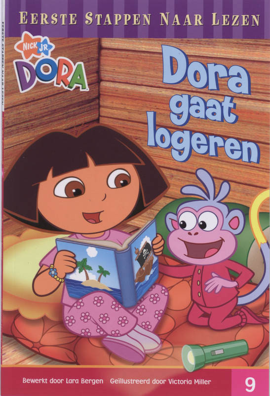 Omslag van Dora gaat logeren