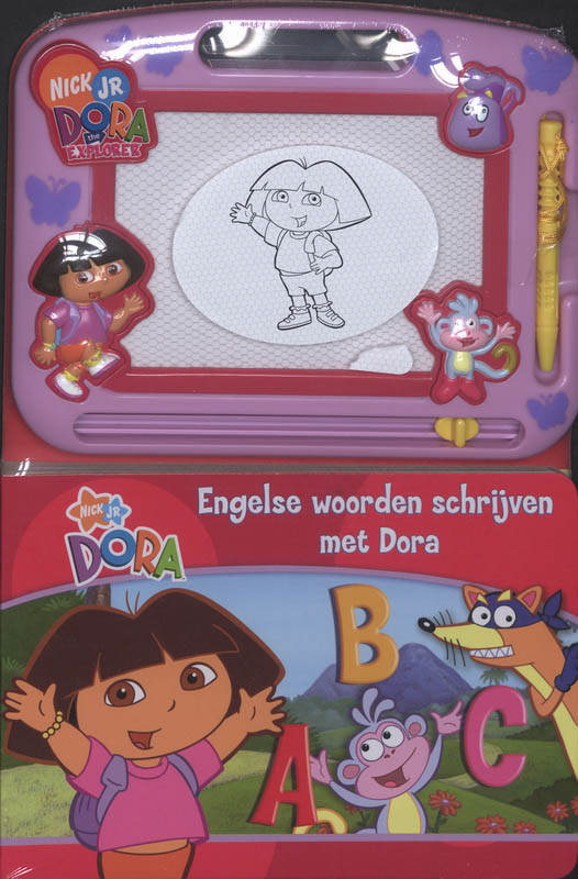 Omslag van Engelse woorden schrijven met Dora