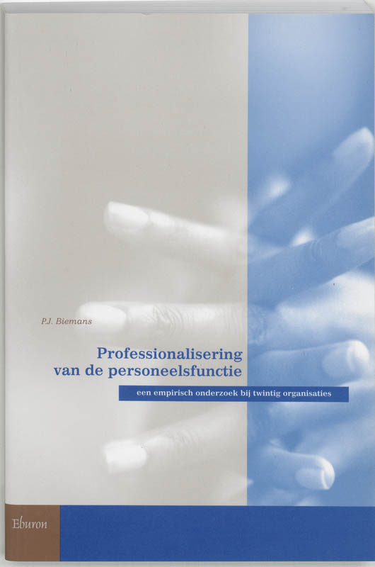 Omslag van Professionalisering van de personeelsfunctie