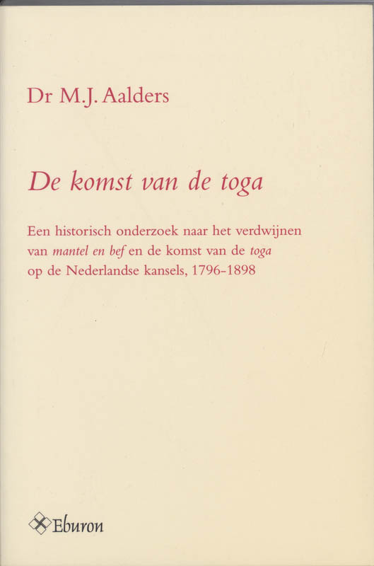 Omslag van De komst van de toga