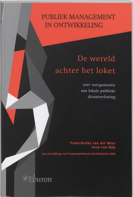 Omslag van De wereld achter het loket