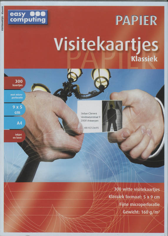 Omslag van Standaard met microperforatie