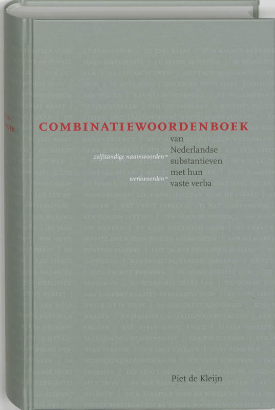 Omslag van Combinatiewoordenboek