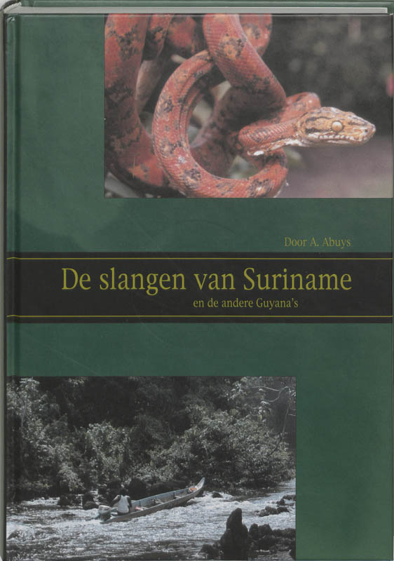 Omslag van Slangen van Suriname