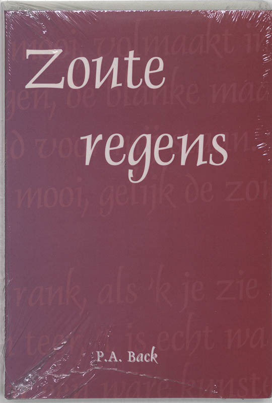 Omslag van Zoute regens