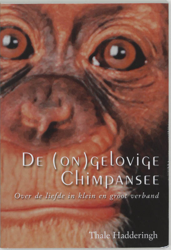 Omslag van De (on)gelovige chimpansee