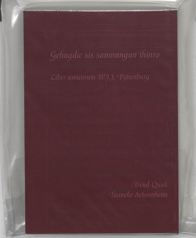 Omslag van Gehugdic sis samnungun thinro