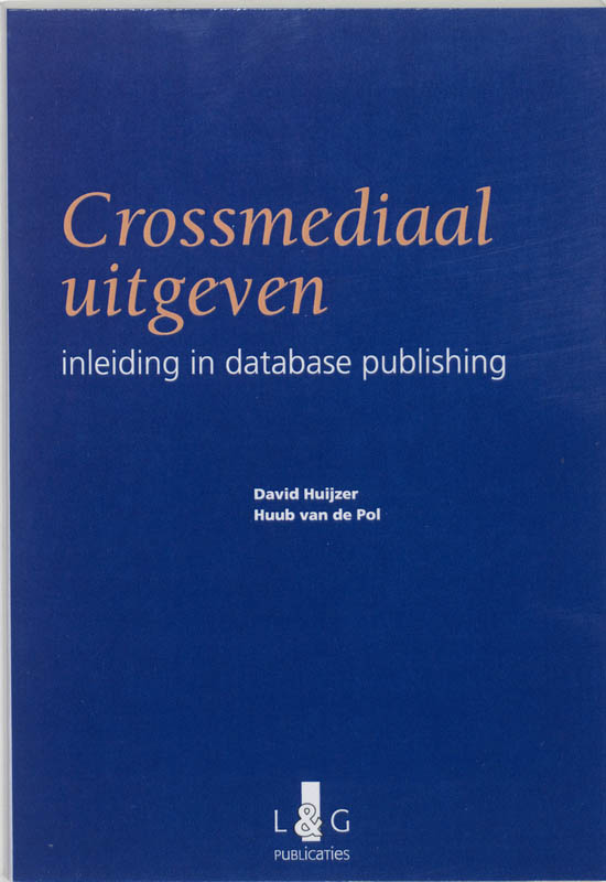 Omslag van Cross-mediaal uitgeven