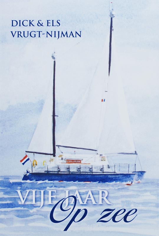 Omslag van Vijf jaar op zee