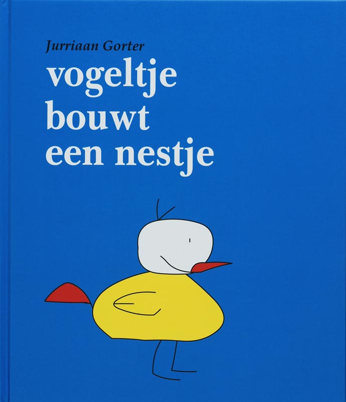Omslag van Vogeltje bouwt een nestje