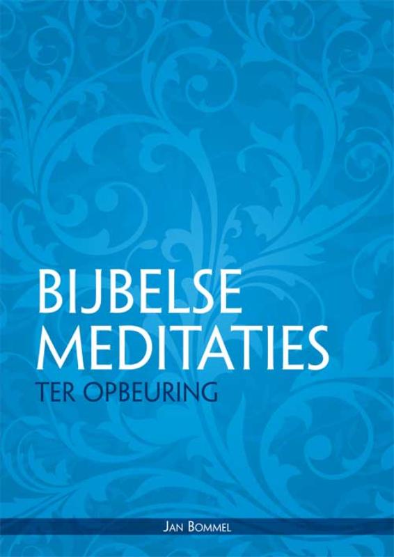Omslag van Bijbelse meditaties ter opbeuring
