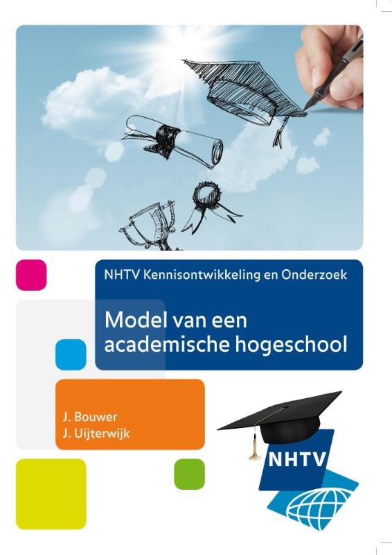 Omslag van NHTV kennisontwikkeling en onderzoek