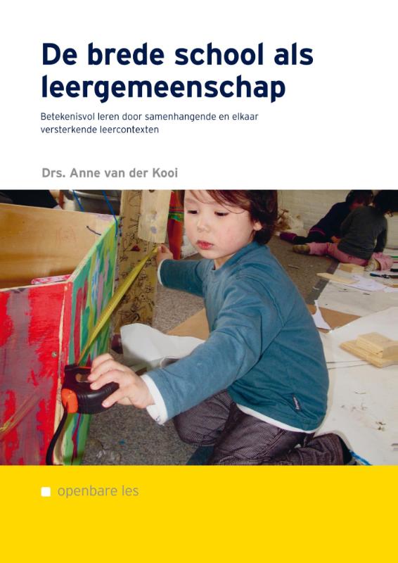 Omslag van De brede school als leergemeenschap