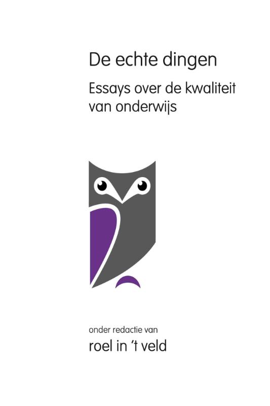 Omslag van De echte dingen