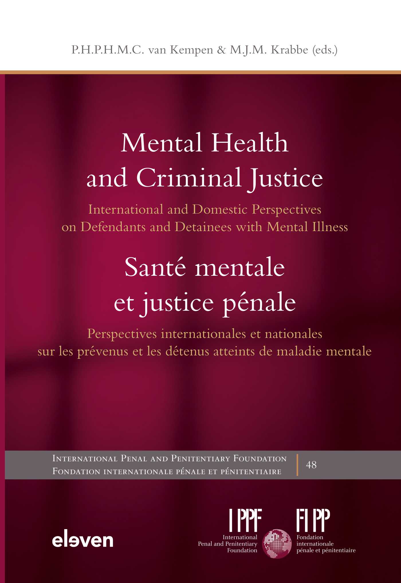 Omslag van Mental Health and Criminal Justice / Santé mentale et justice pénale
