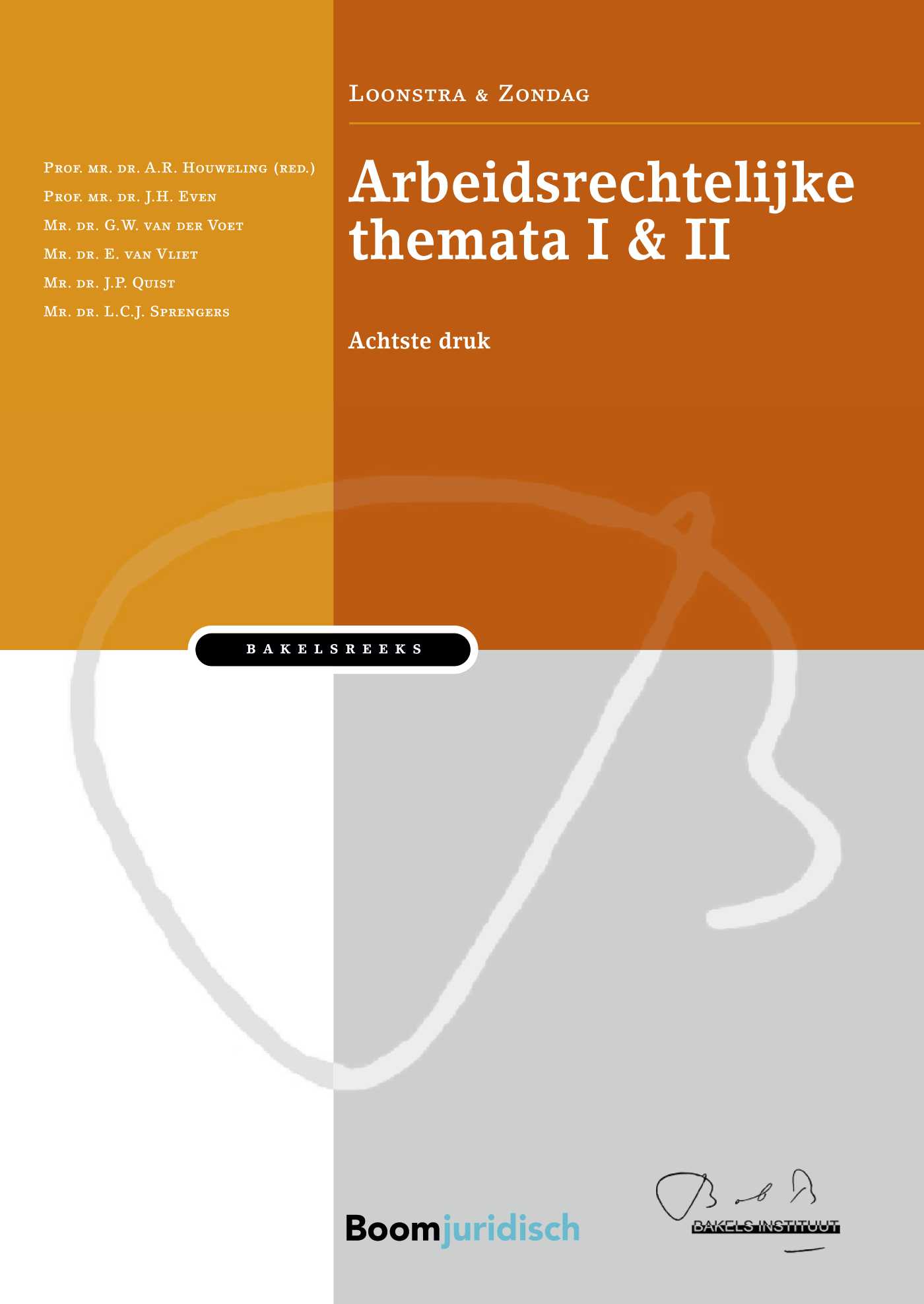 Omslag van Arbeidsrechtelijke themata