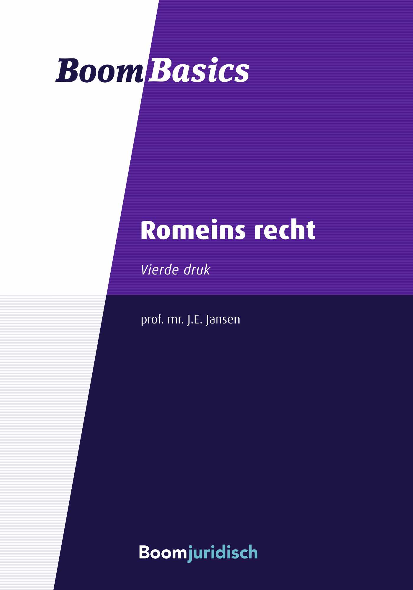 Omslag van Boom basics Romeins recht
