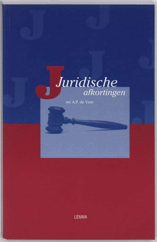 Omslag van Juridische afkortingen