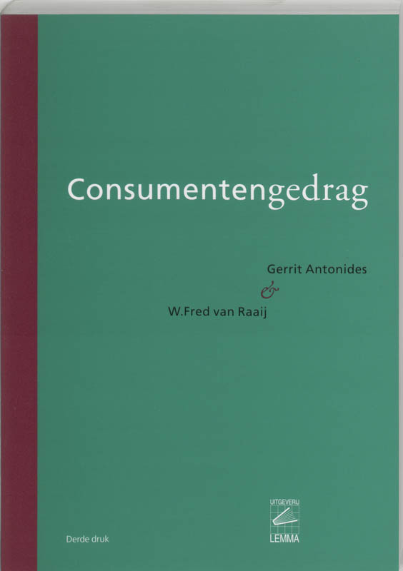 Omslag van Consumentengedrag