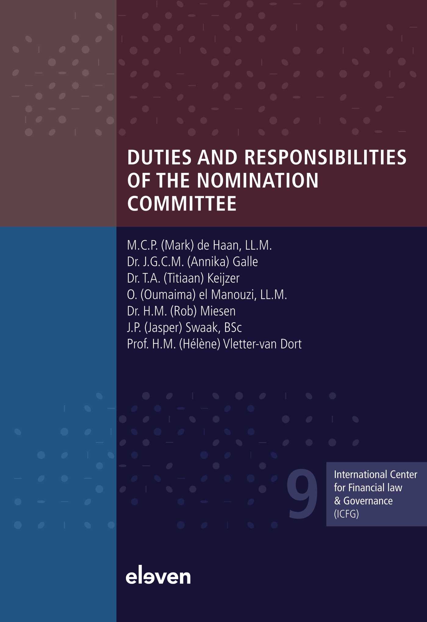 Omslag van Duties and Responsibilities of the Nomination Committee