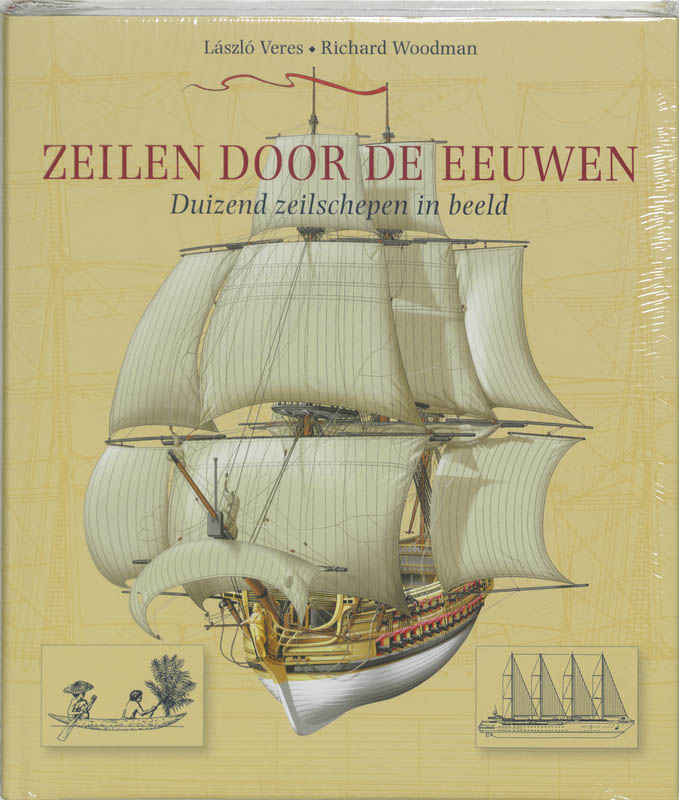 Omslag van Zeilen door de eeuwen