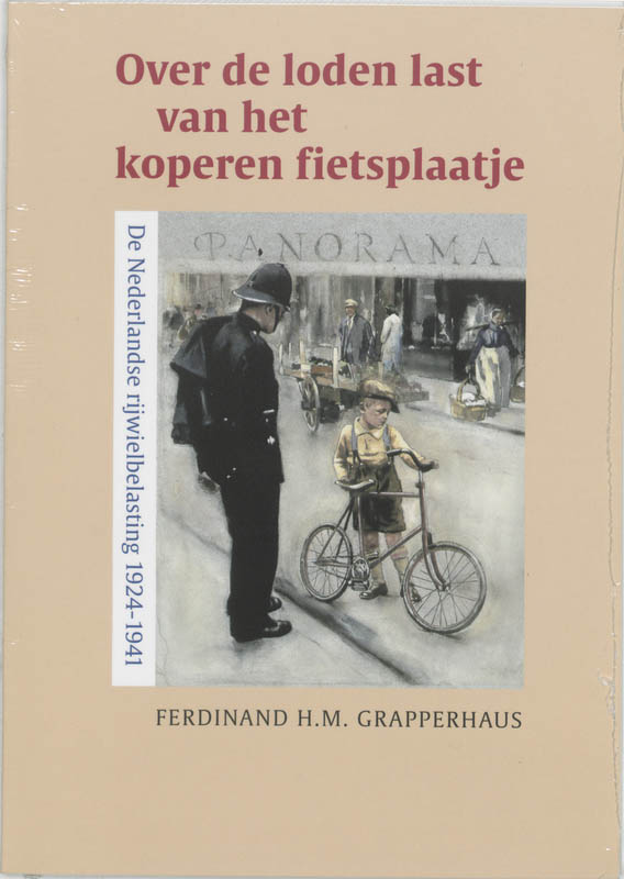 Omslag van Over de loden last van het koperen fietsplaatje
