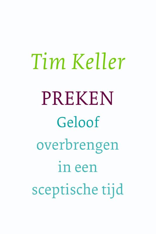 Omslag van Preken