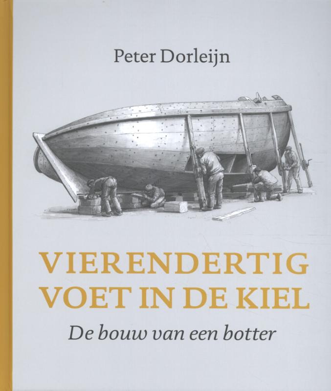 Omslag van Vierendertig voet in de kiel