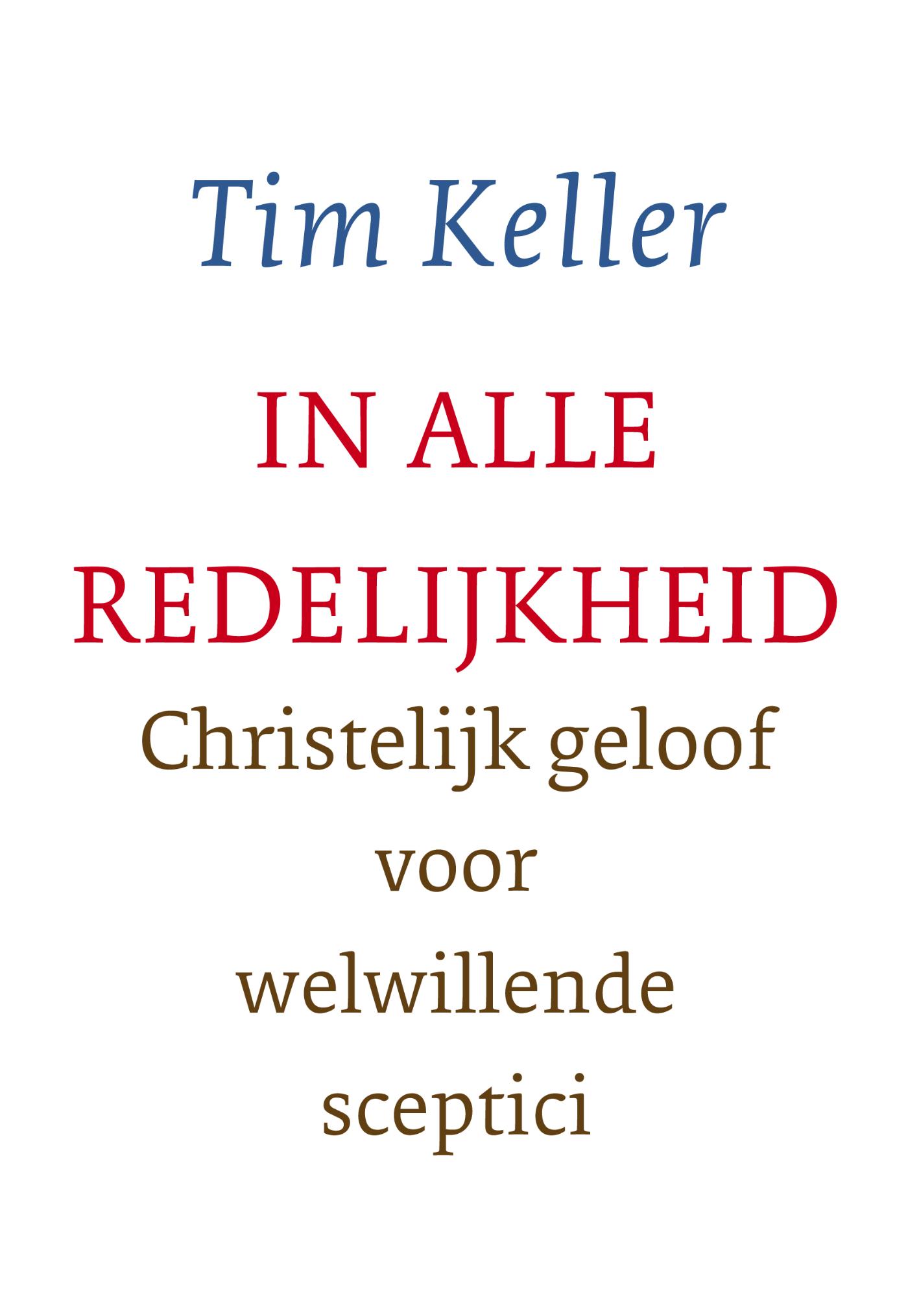 Omslag van In alle redelijkheid