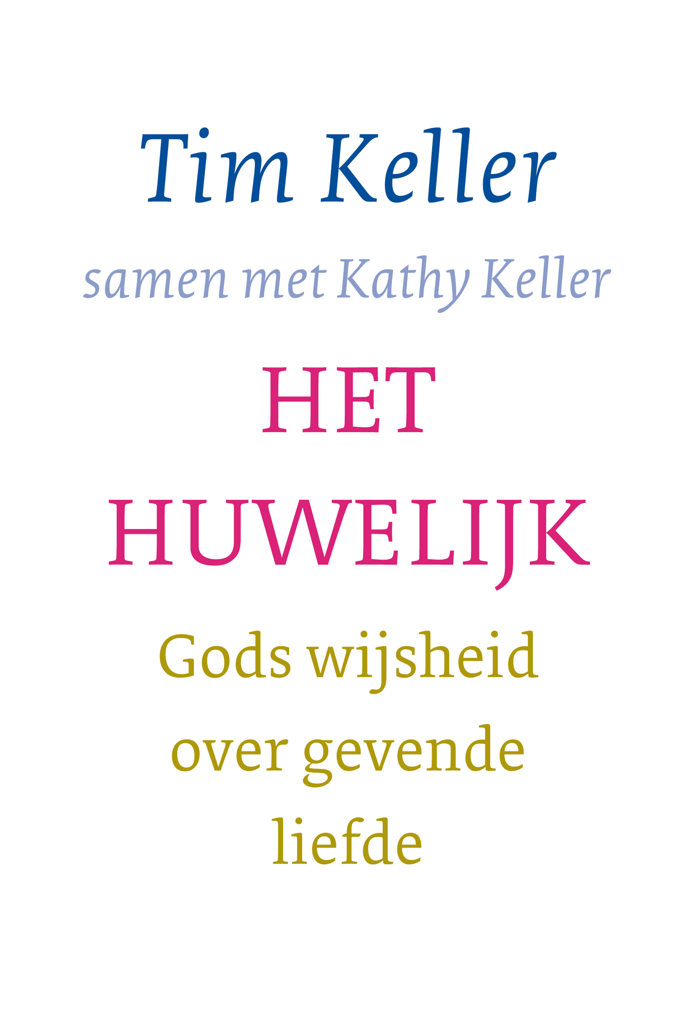 Omslag van Het huwelijk