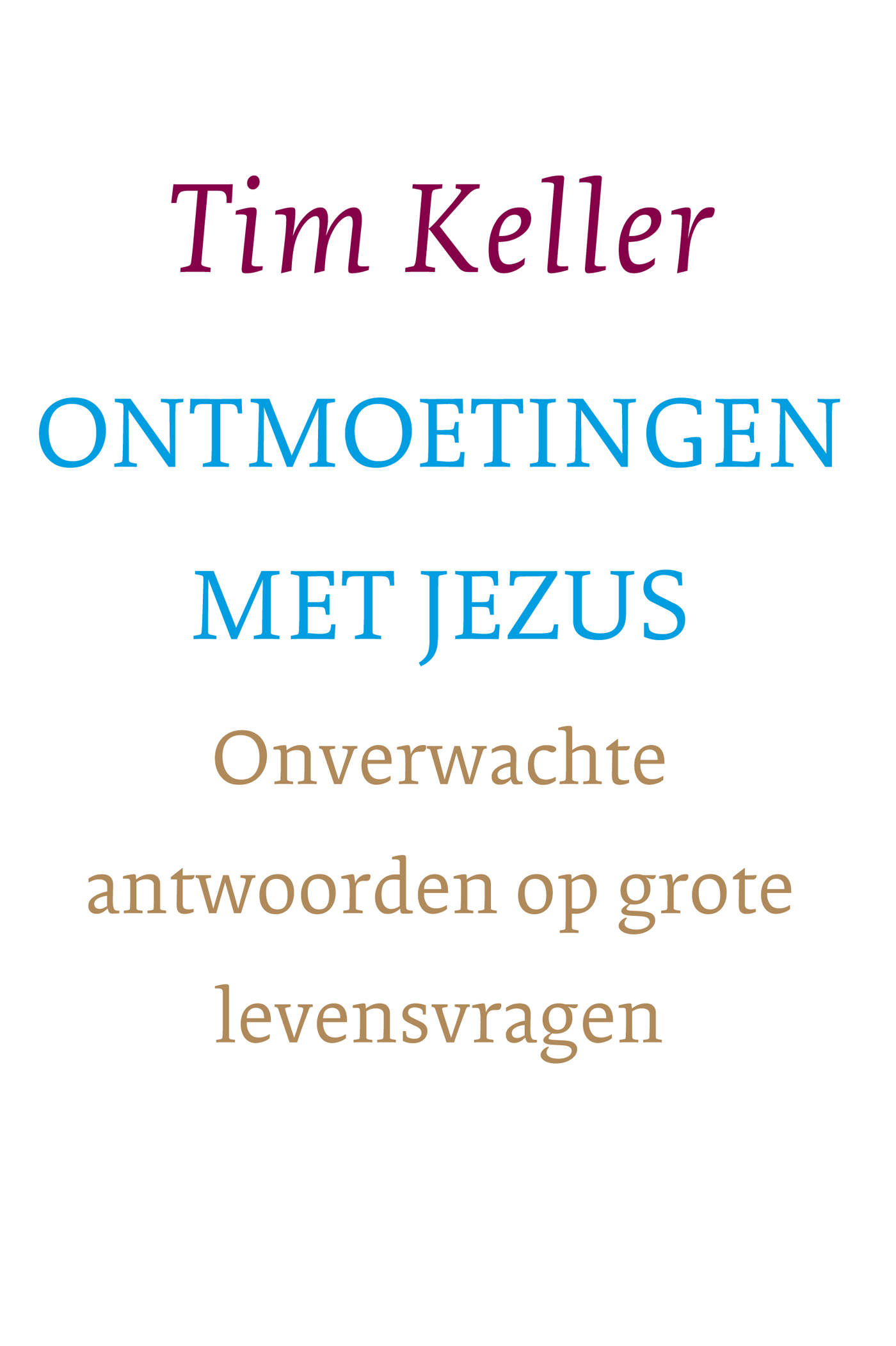 Omslag van Ontmoetingen met Jezus